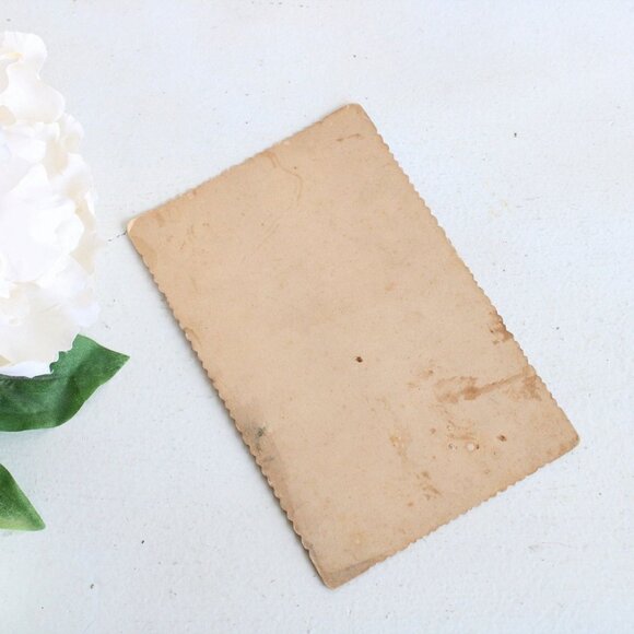 Vintage 1800s Edwardian Victorian Photograph Man From 1911, Black And White - Picture 4 of 7